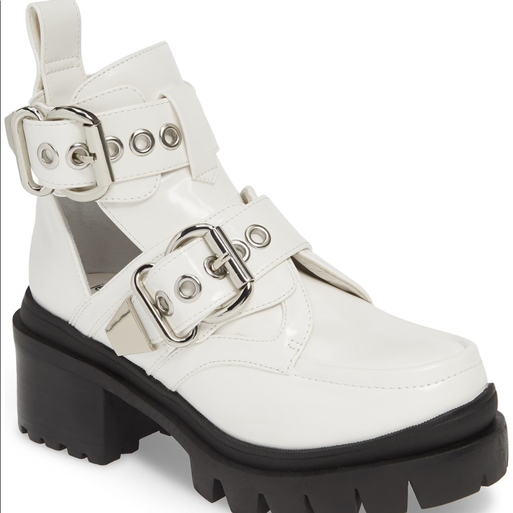 Jeffrey Campbell lug platform bootie
